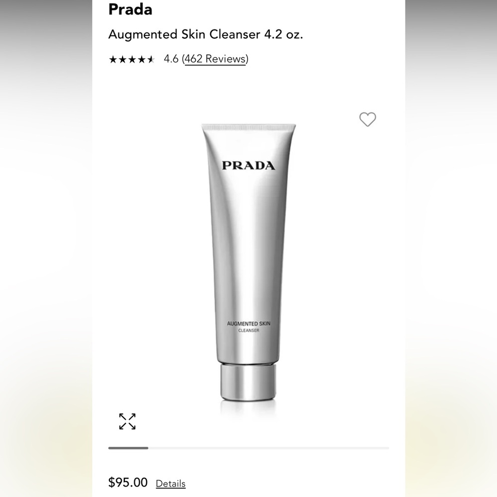 Prada augmented skin cleanser